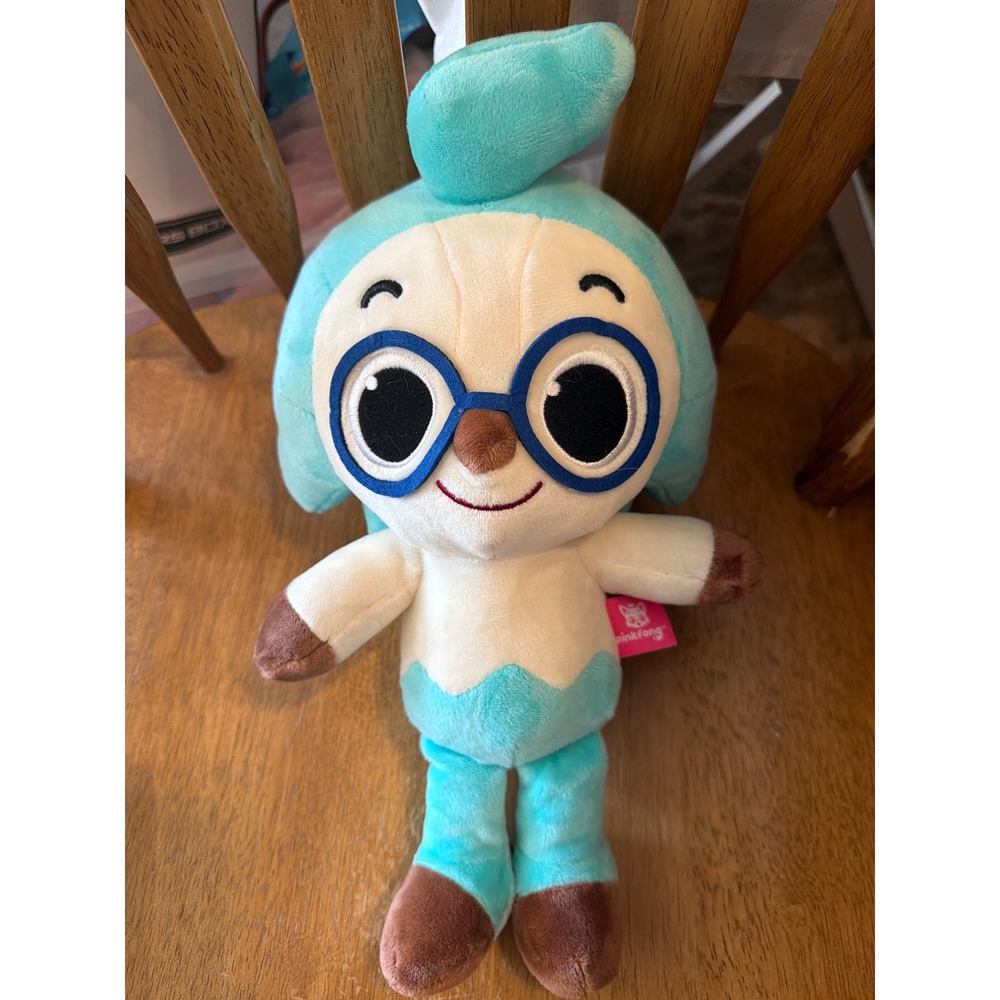 Pinkfong Hogi Plush Stuffed Animal Baby Shark Friend Blue Glasses Hedgehog Toy